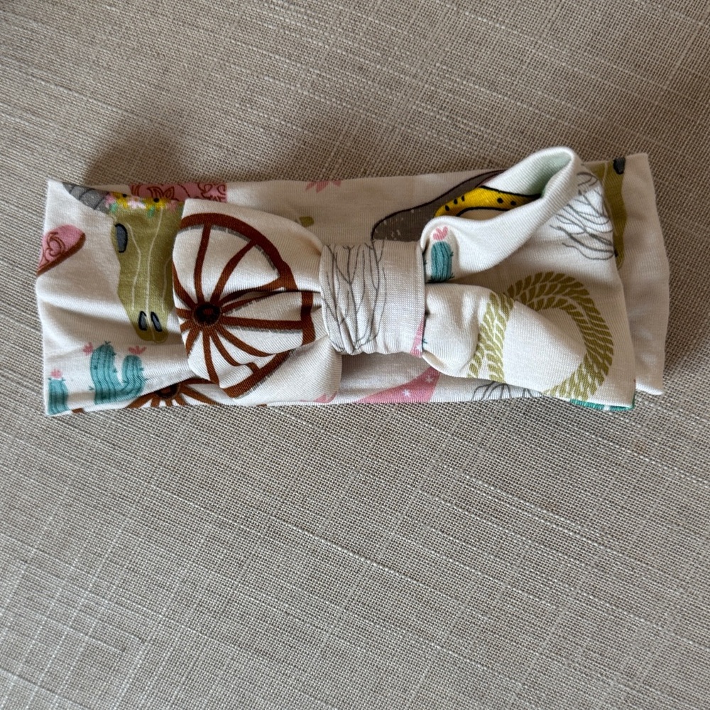 Little Sleepies Rodeo Printed Headband